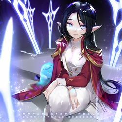 This is a pixiv picture whose title is 【EJAMI】新楓之谷-阿戴爾.