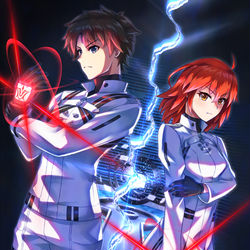 This is a pixiv picture whose title is 「託された意志、その衣に宿して」.