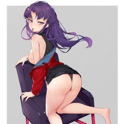 This is a pixiv picture whose title is 葛城ミサト.