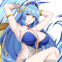 This is a pixiv picture whose title is Frigg (Valkyrie Connect).