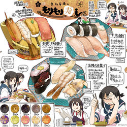 This is a pixiv picture whose title is 金沢の超うまい北陸のお寿司が関東関西でも食べられる回転寿司屋さん.