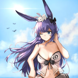 This is a pixiv picture whose title is Summer Rope.