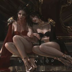 This is a pixiv picture whose title is Throne.