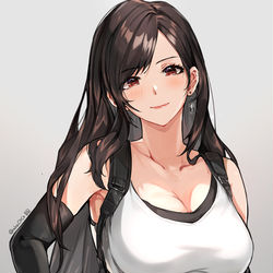 This is a pixiv picture whose title is ティファ.