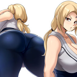 This is a pixiv picture whose title is 綱手.