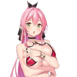 This is a pixiv picture whose title is 【エバーテイル】水着ウラハ.