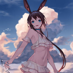 This is a pixiv picture whose title is 阿米娅.
