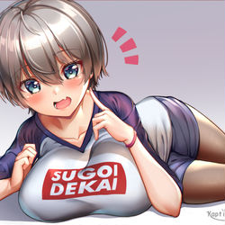 This is a pixiv picture whose title is 宇崎ちゃん | Uzaki-Chan.