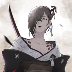 This is a pixiv picture whose title is 暗殺者.