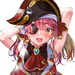 This is a pixiv picture whose title is マリン船長⚓❤.