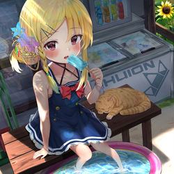 This is a pixiv picture whose title is 夏.