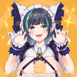 This is a pixiv picture whose title is チェシャー.