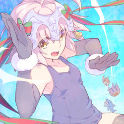 This is a pixiv picture whose title is 水着サンタその2.