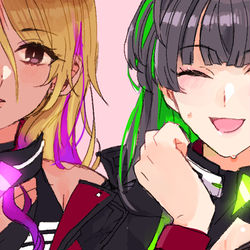 This is a pixiv picture whose title is めいふゆ.