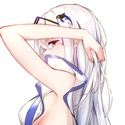 This is a pixiv picture whose title is 侧.