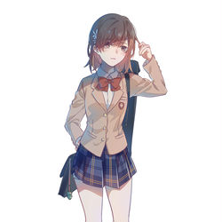 This is a pixiv picture whose title is 「遅い、あのバカっ」.