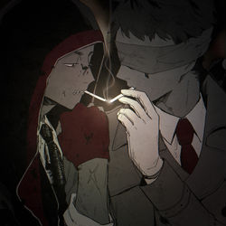 This is a pixiv picture whose title is てってごまとめ２【腐】.