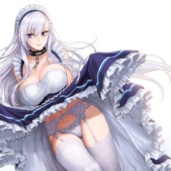 This is a pixiv picture whose title is ベルファスト.