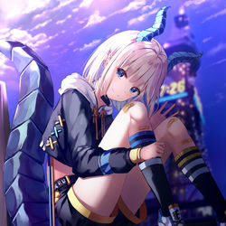 This is a pixiv picture whose title is ドラゴン.