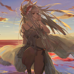 This is a pixiv picture whose title is 夏.