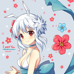 This is a pixiv picture whose title is I want You.