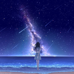 This is a pixiv picture whose title is 海滩少女.
