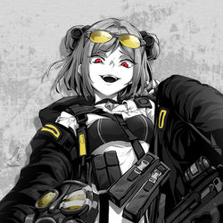 This is a pixiv picture whose title is 【Skeb】P90.