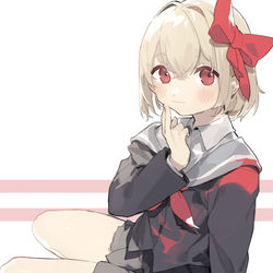 This is a pixiv picture whose title is ルーミア.