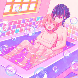 This is a pixiv picture whose title is バスタイム.