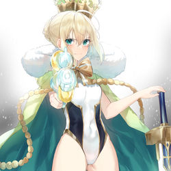 This is a pixiv picture whose title is Summer Artoria.