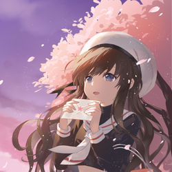 This is a pixiv picture whose title is 知世.