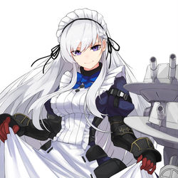This is a pixiv picture whose title is ベルファスト.