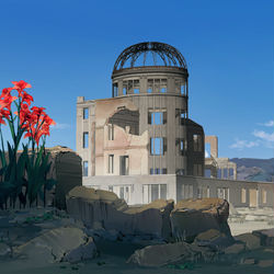 This is a pixiv picture whose title is 希望の花.