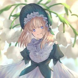 This is a pixiv picture whose title is すずらん.
