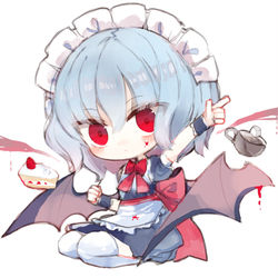 This is a pixiv picture whose title is メイド　レミリアちゃん.