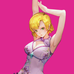 This is a pixiv picture whose title is 旗袍.