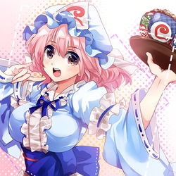 This is a pixiv picture whose title is ゆゆめし！.