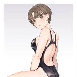 This is a pixiv picture whose title is 游泳教練2.