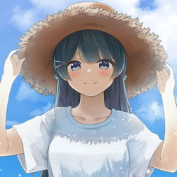 This is a pixiv picture whose title is 夏.