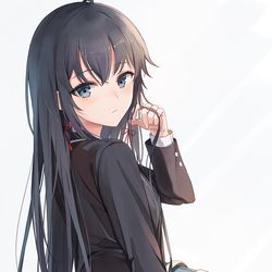 This is a pixiv picture whose title is 雪ノ下雪乃.