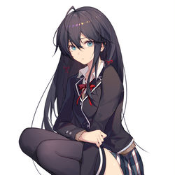 This is a pixiv picture whose title is 雪ノ下雪乃.