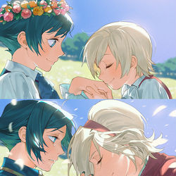 This is a pixiv picture whose title is Each Promise.