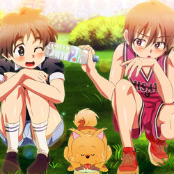 This is a pixiv picture whose title is 蝉しぐれの季節.