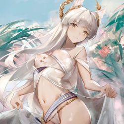 This is a pixiv picture whose title is 灿阳朝露.