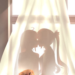 This is a pixiv picture whose title is embrace.