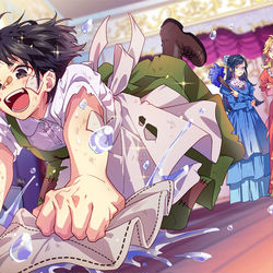 This is a pixiv picture whose title is ヒロインたるもの！.