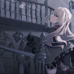 This is a pixiv picture whose title is 塵の城.
