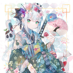 This is a pixiv picture whose title is 妖夢.