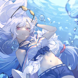 This is a pixiv picture whose title is 水着.