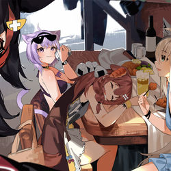 This is a pixiv picture whose title is Gamers.